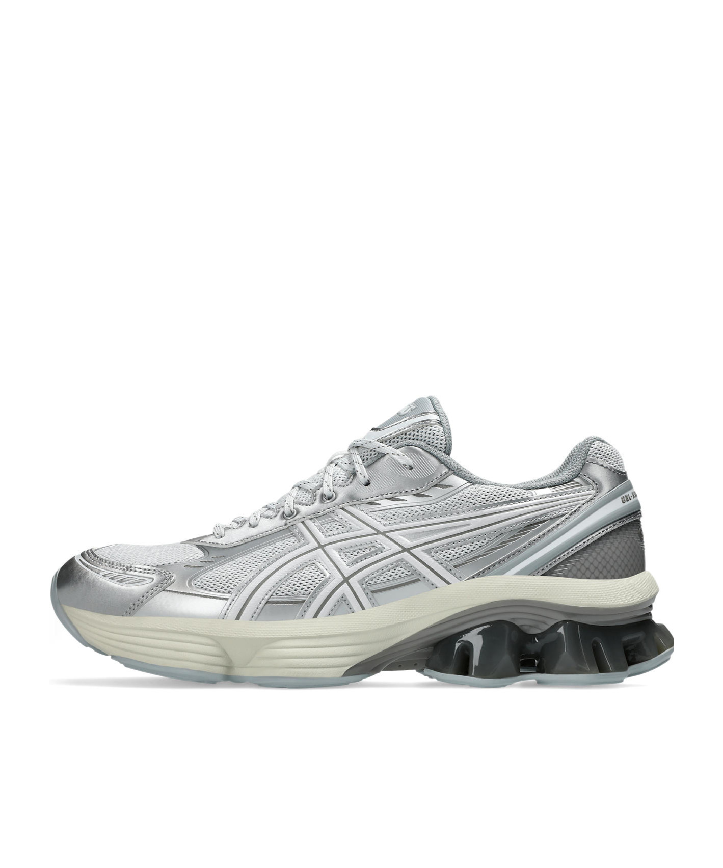 Asics Eco-conscious Sneakers With Advanced Scutoid Gel Technology In Gray