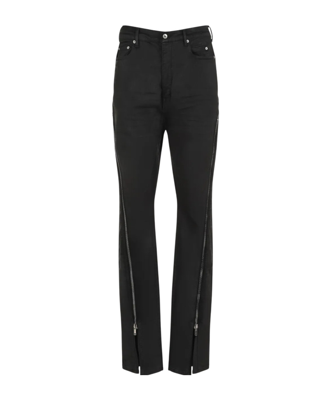 Rick Owens Drkshdw Jeans With Belt Loops In Black