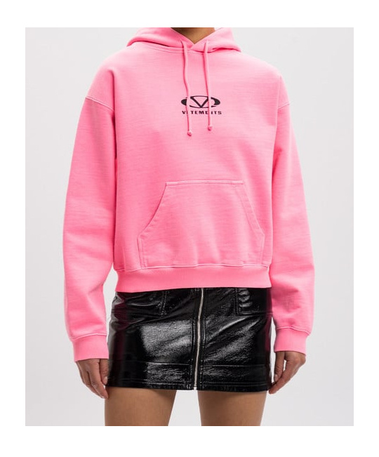 Vetements Long-sleeved Sweater In Pink