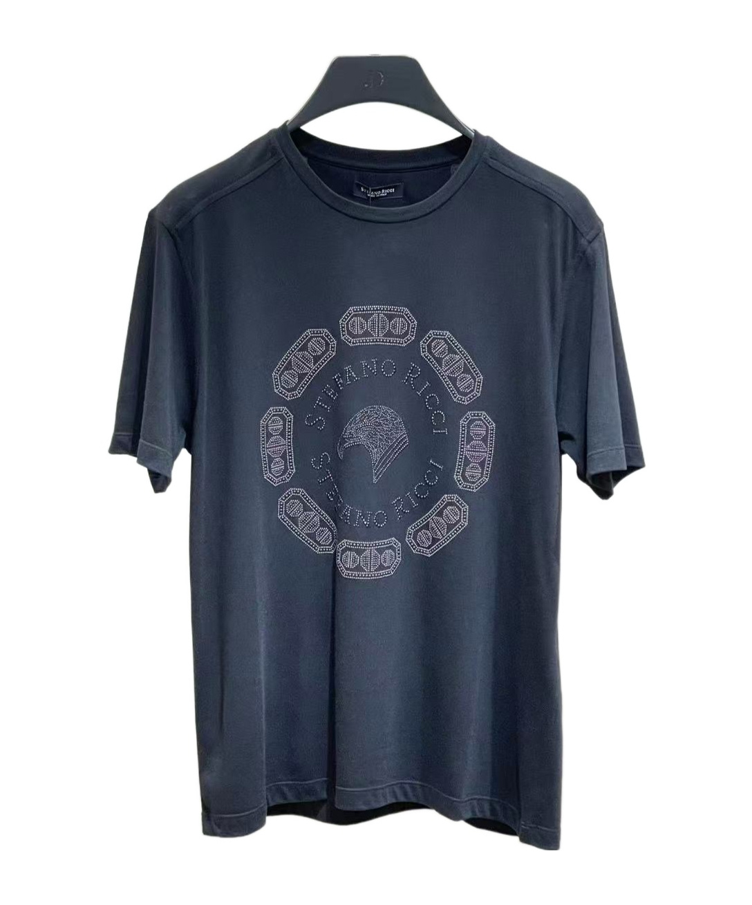 Stefano Ricci Short-sleeved T-shirt In Blue