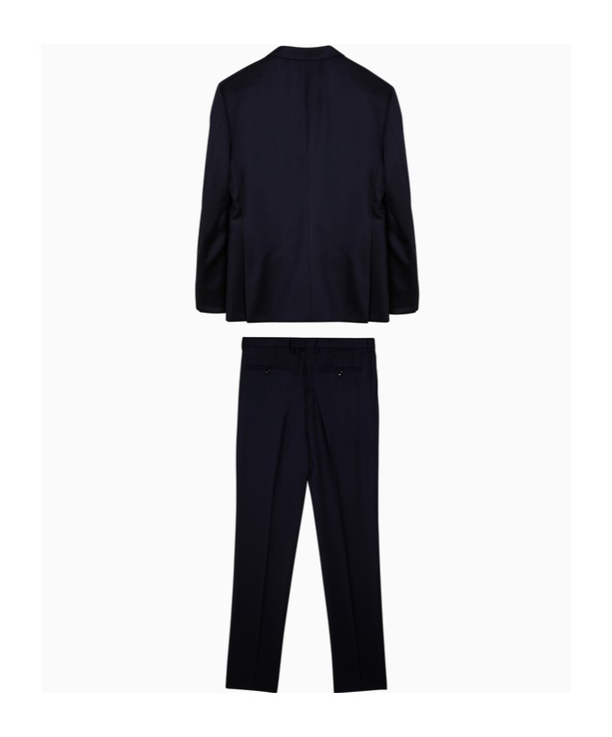Shop Tagliatore Single-breasted Suit In Black