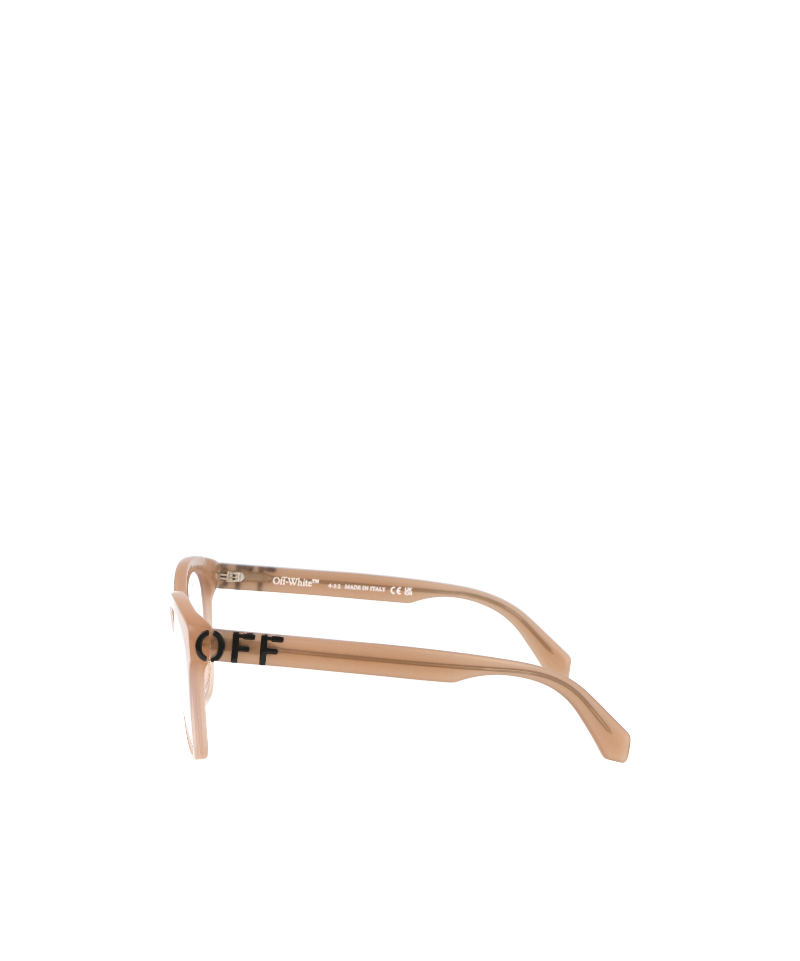 Off-white Optical Style 69 Glasses In Nude