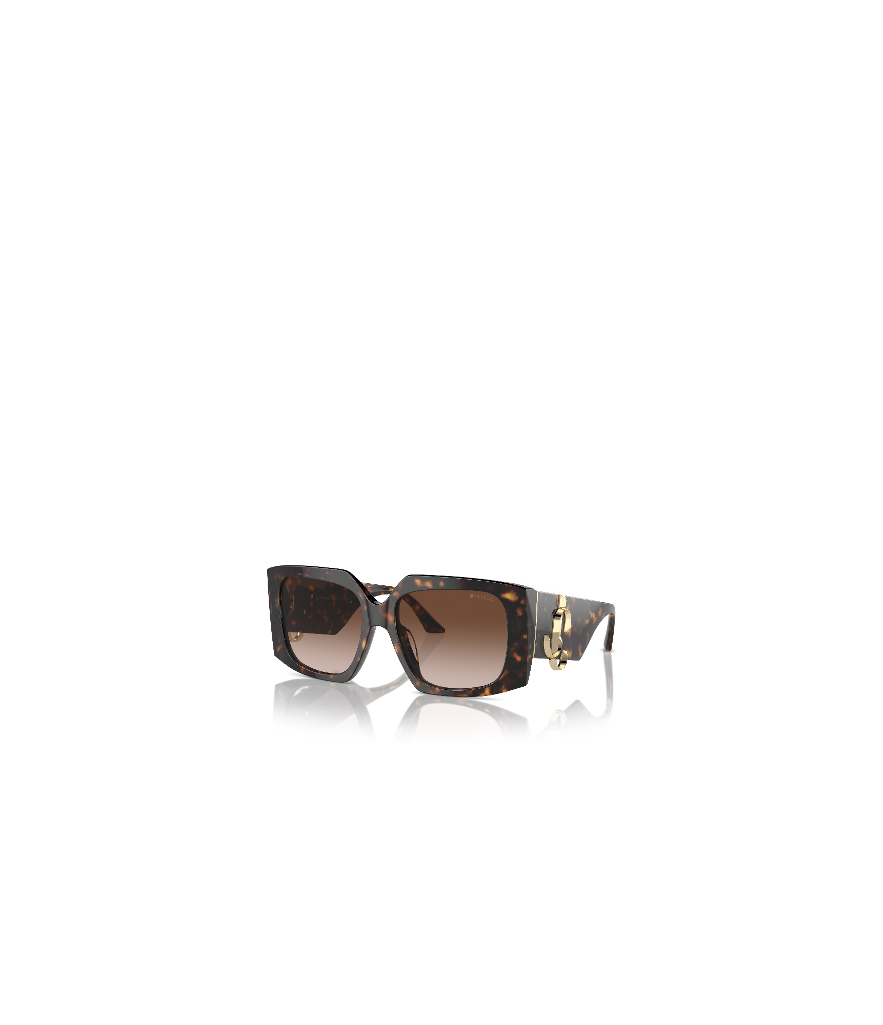 Jimmy Choo Sunglasses In Green