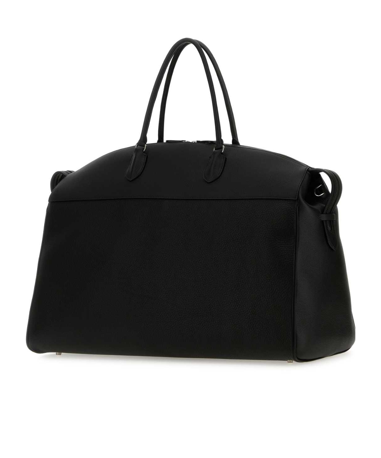 The Row Zipped Travel Bag In Black