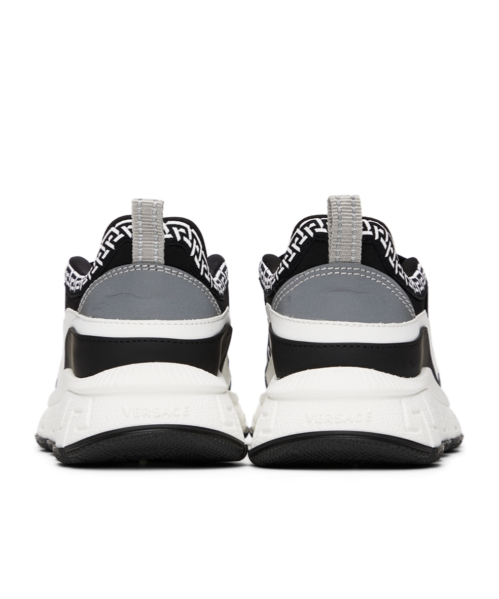 Versace Logo-print Slip-on Sneakers In Multi