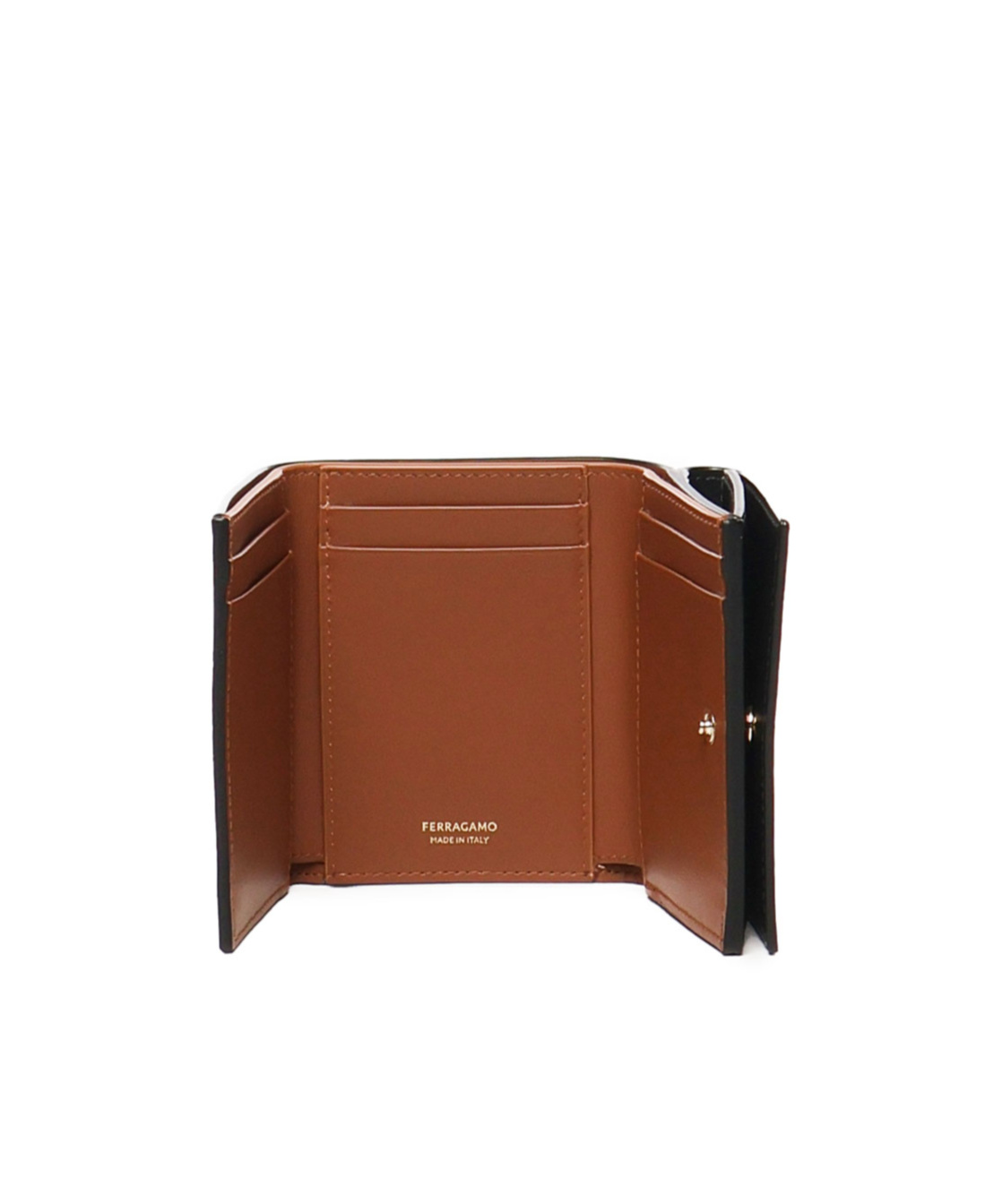 Ferragamo Fold Your Wallet In Black