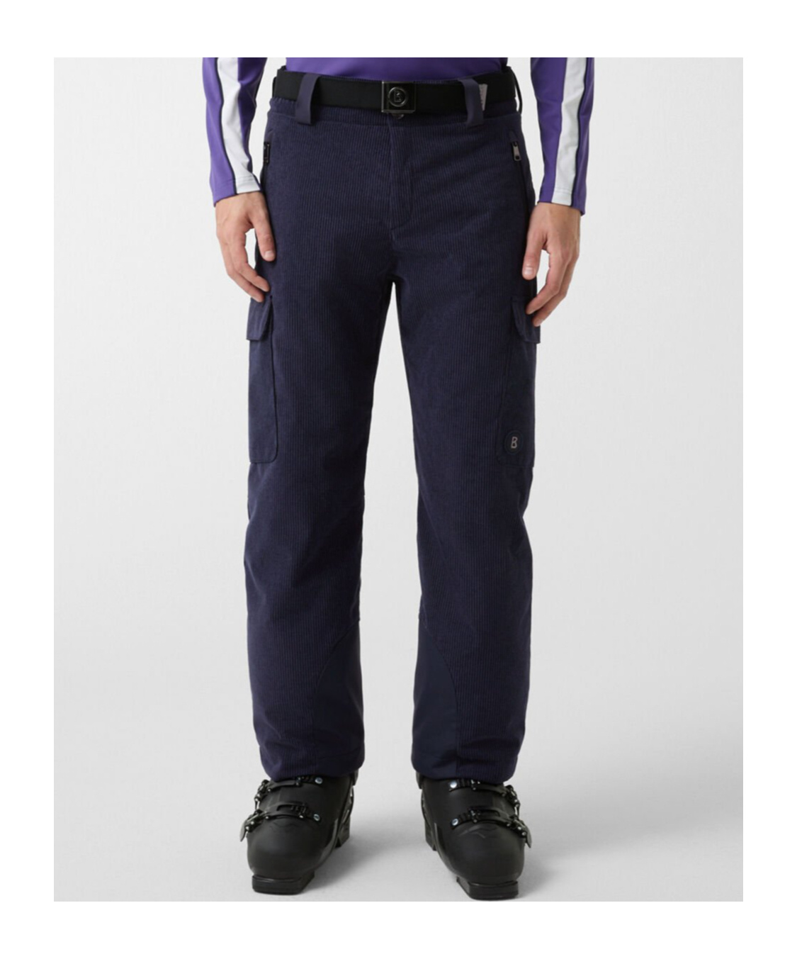 Bogner Corbin Corduroy Ski Trousers In Blue