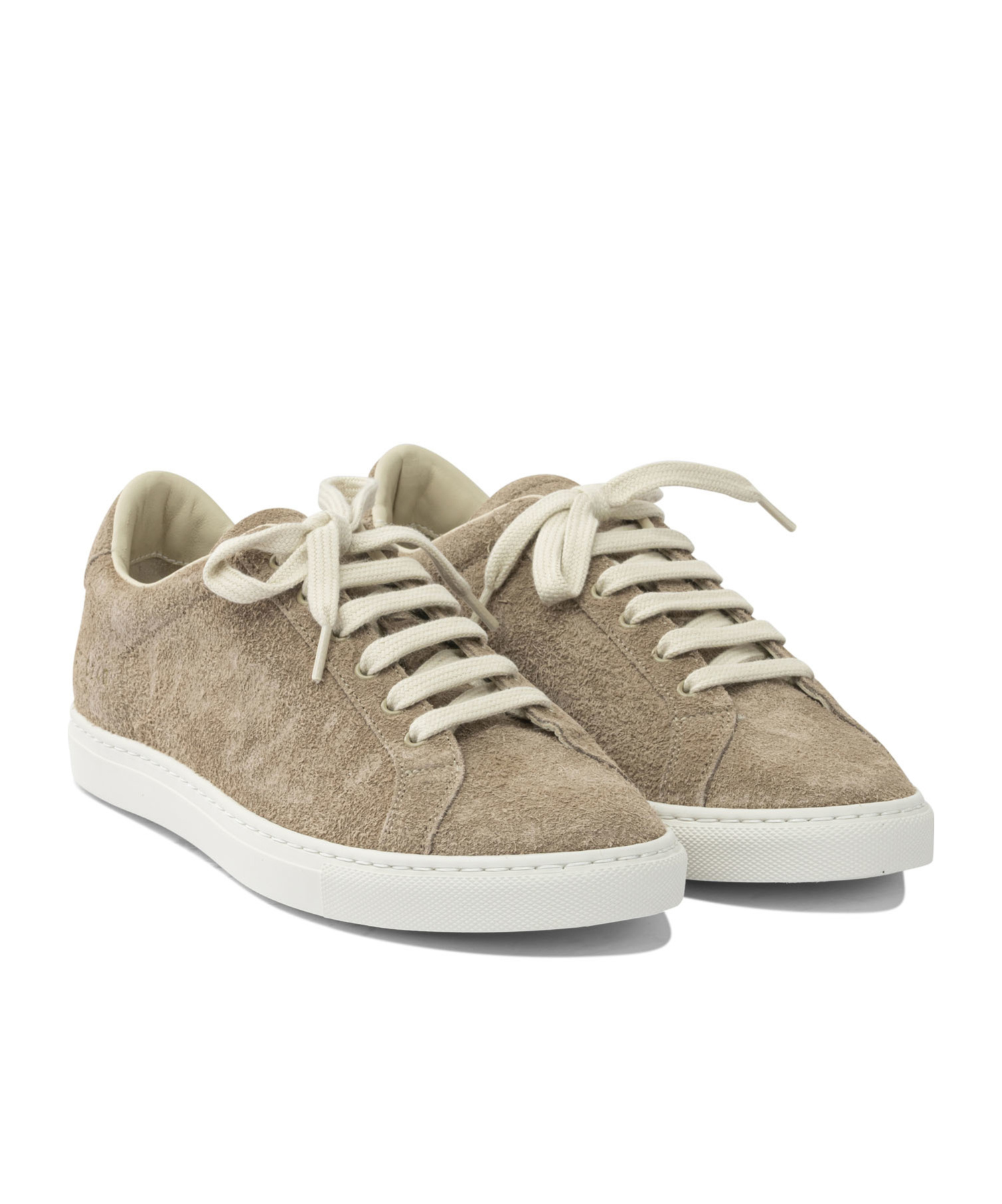 Common Projects Casual Low-top Suede Sneakers And Slip-ons In Brown