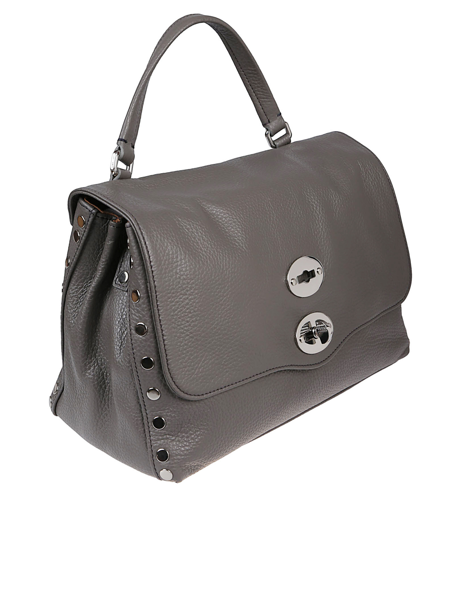 Zanellato Postina Small Messenger Bag In Gray
