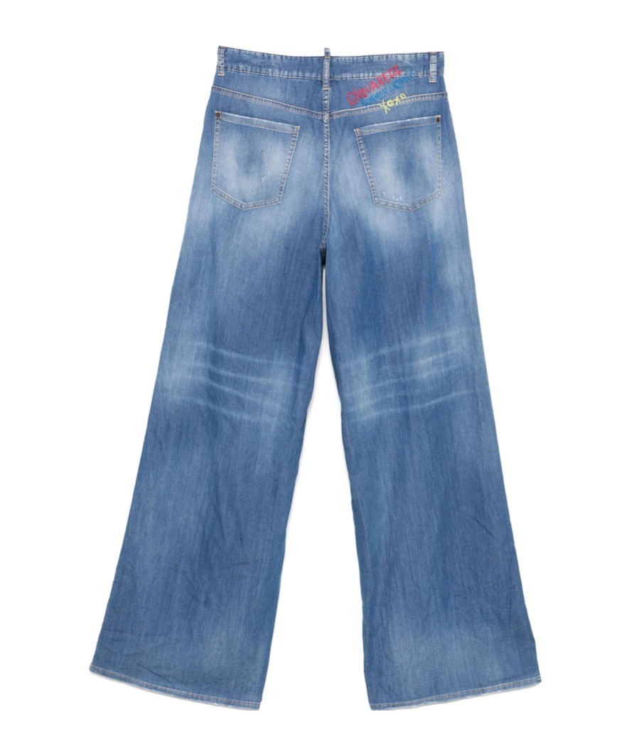 Shop Dsquared2 Traveller Jeans In Blue