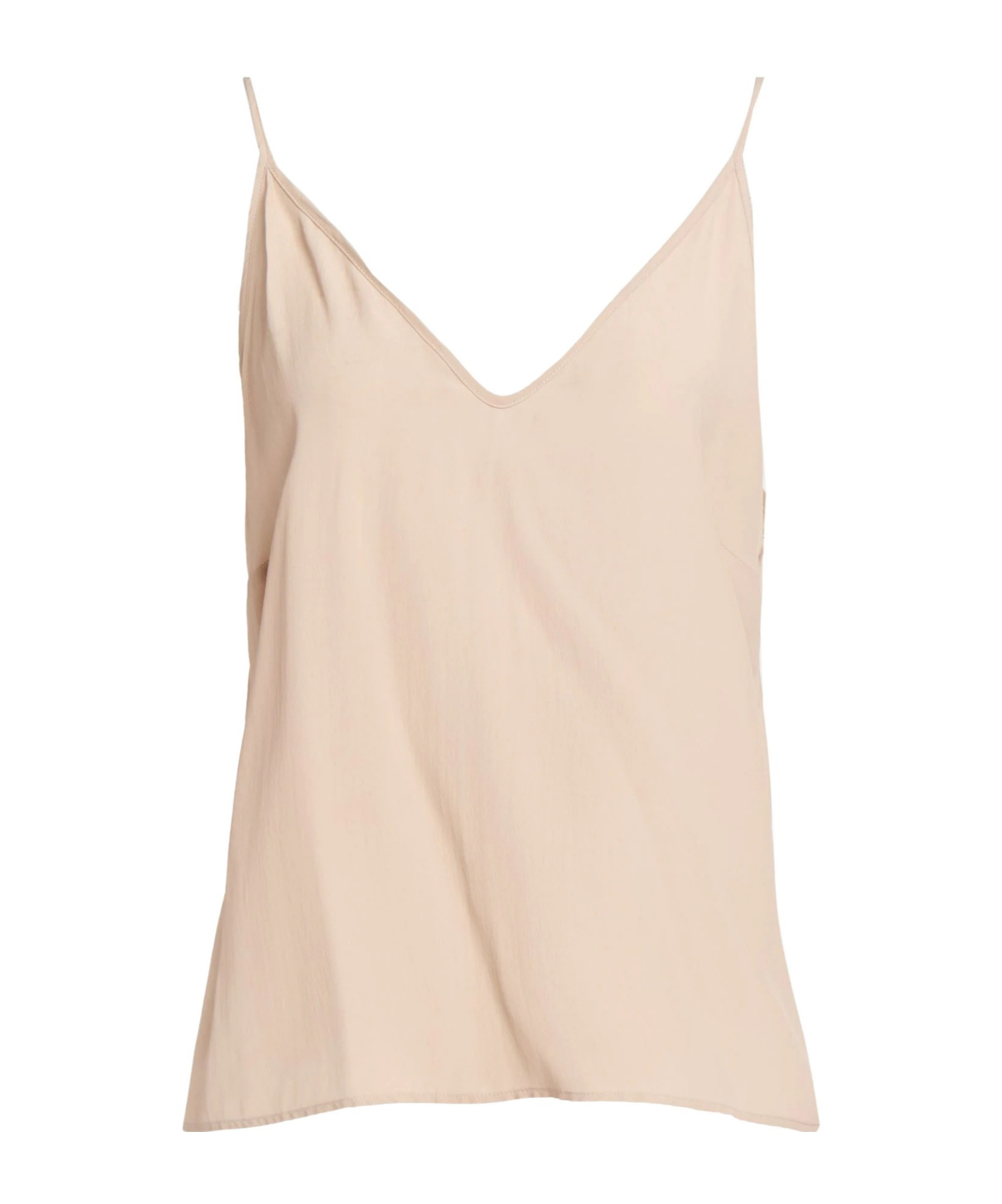 Max Mara Solid-colored Camisole In Sand-colored