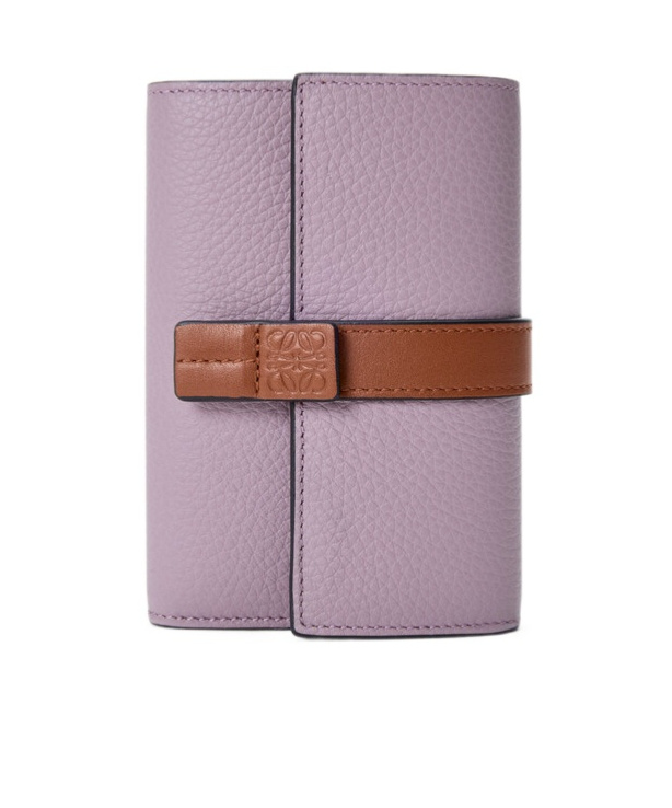 Loewe Small Vertical Wallet In Purple