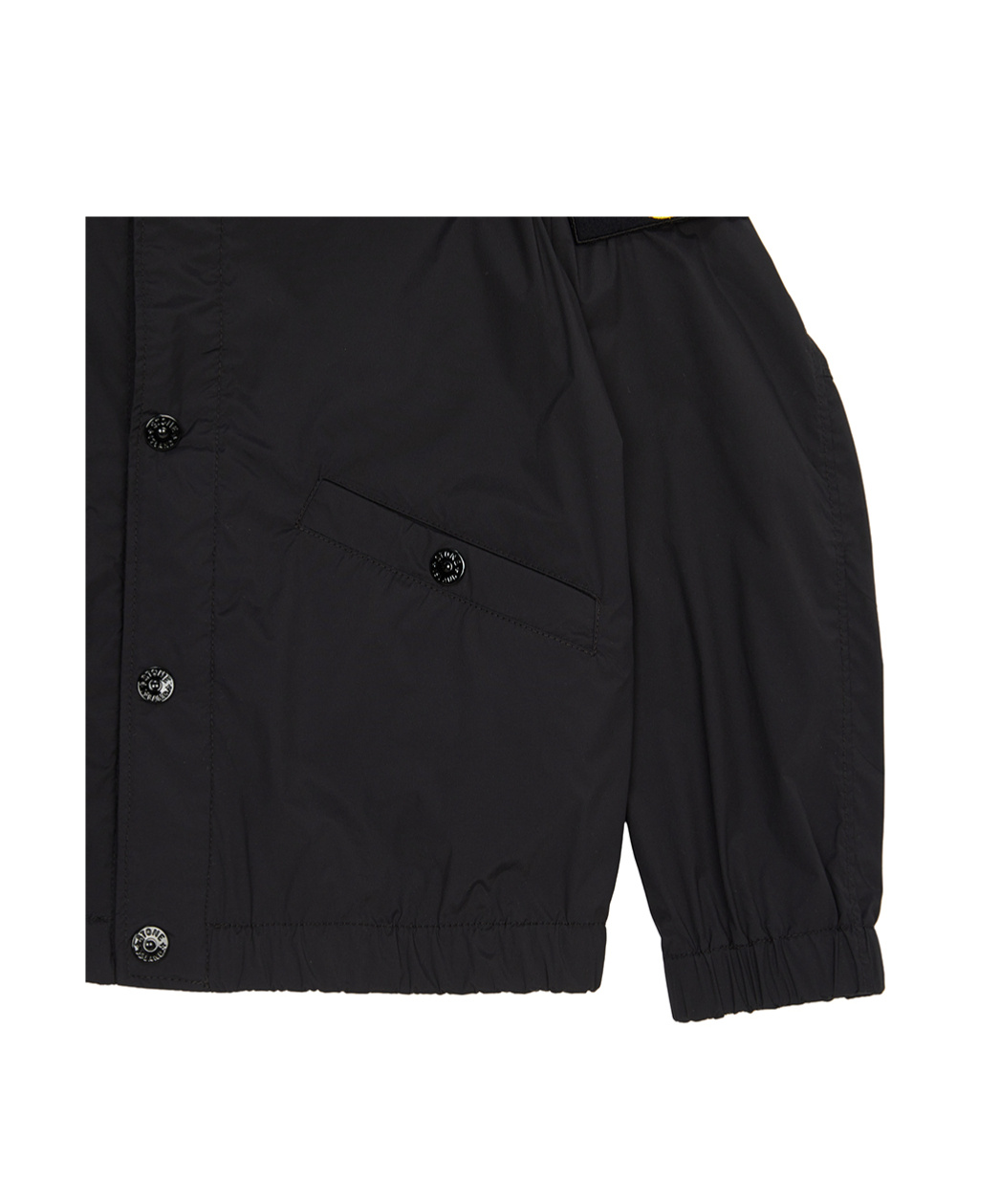 Stone Island Compass-badge Jacket In Black