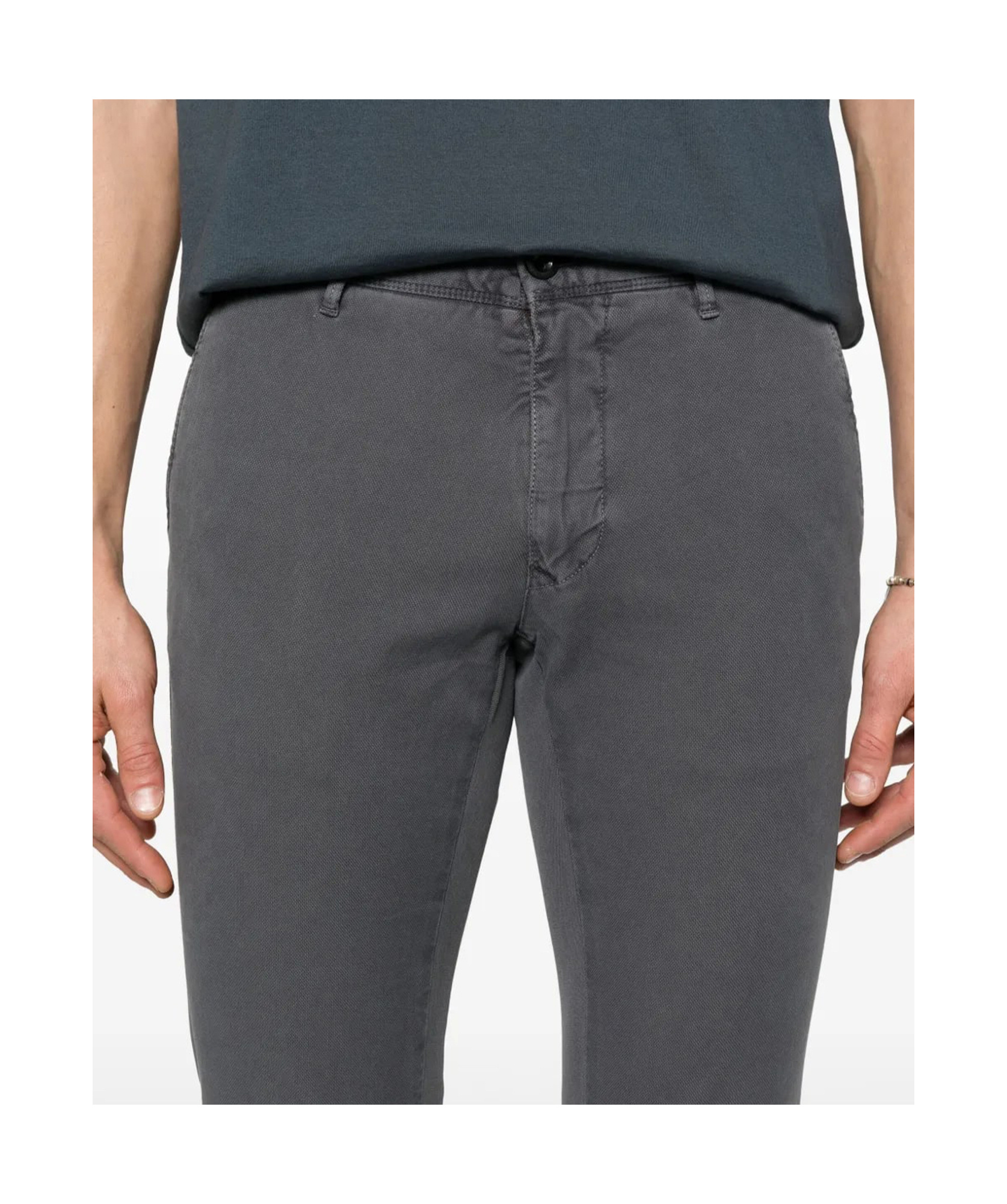 Incotex Straight-leg Trousers In Black