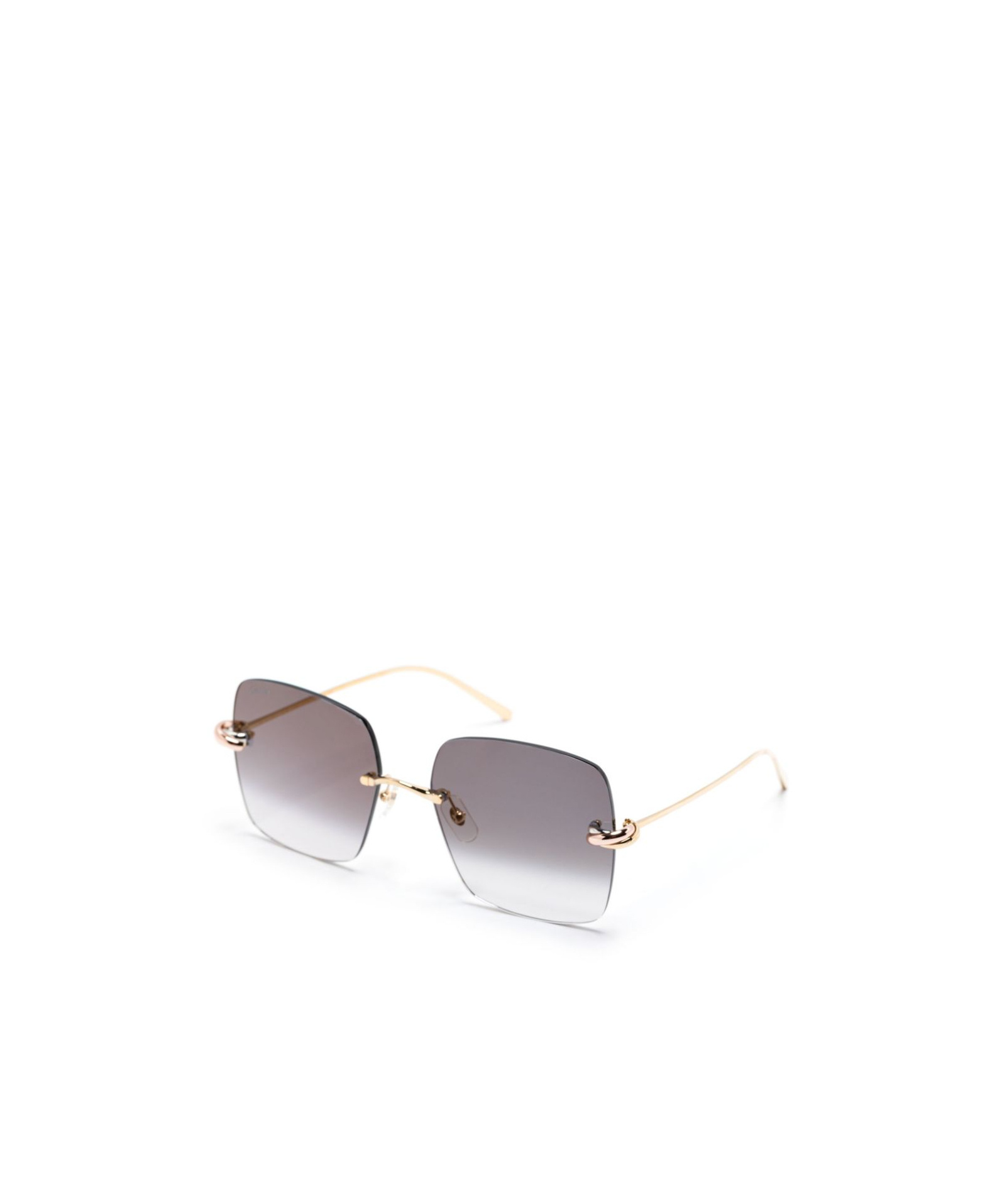 Cartier Trinity Sunglasses In Gray