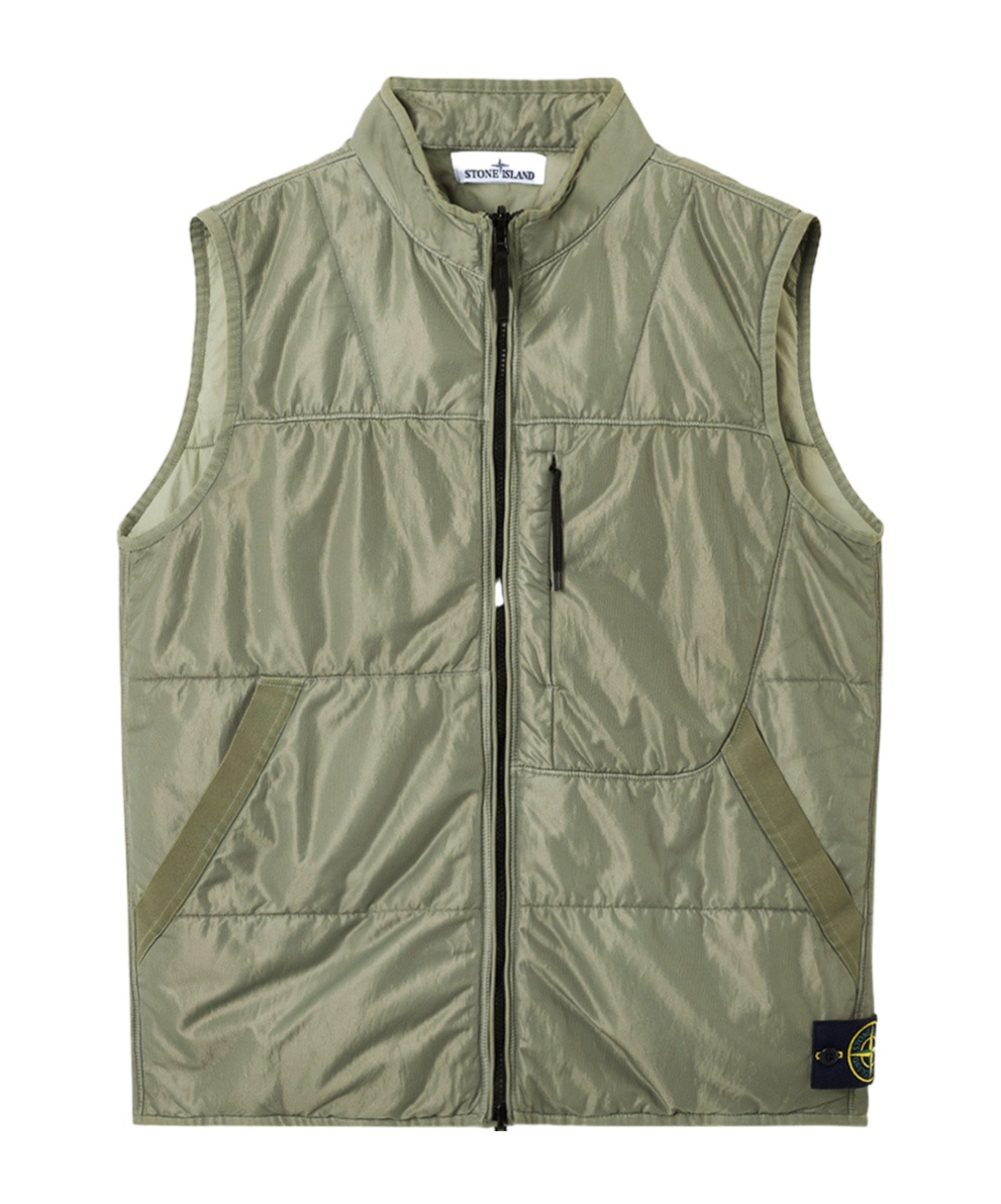 Stone Island G100012 Run-proof Nylon Mesh-tc In Green