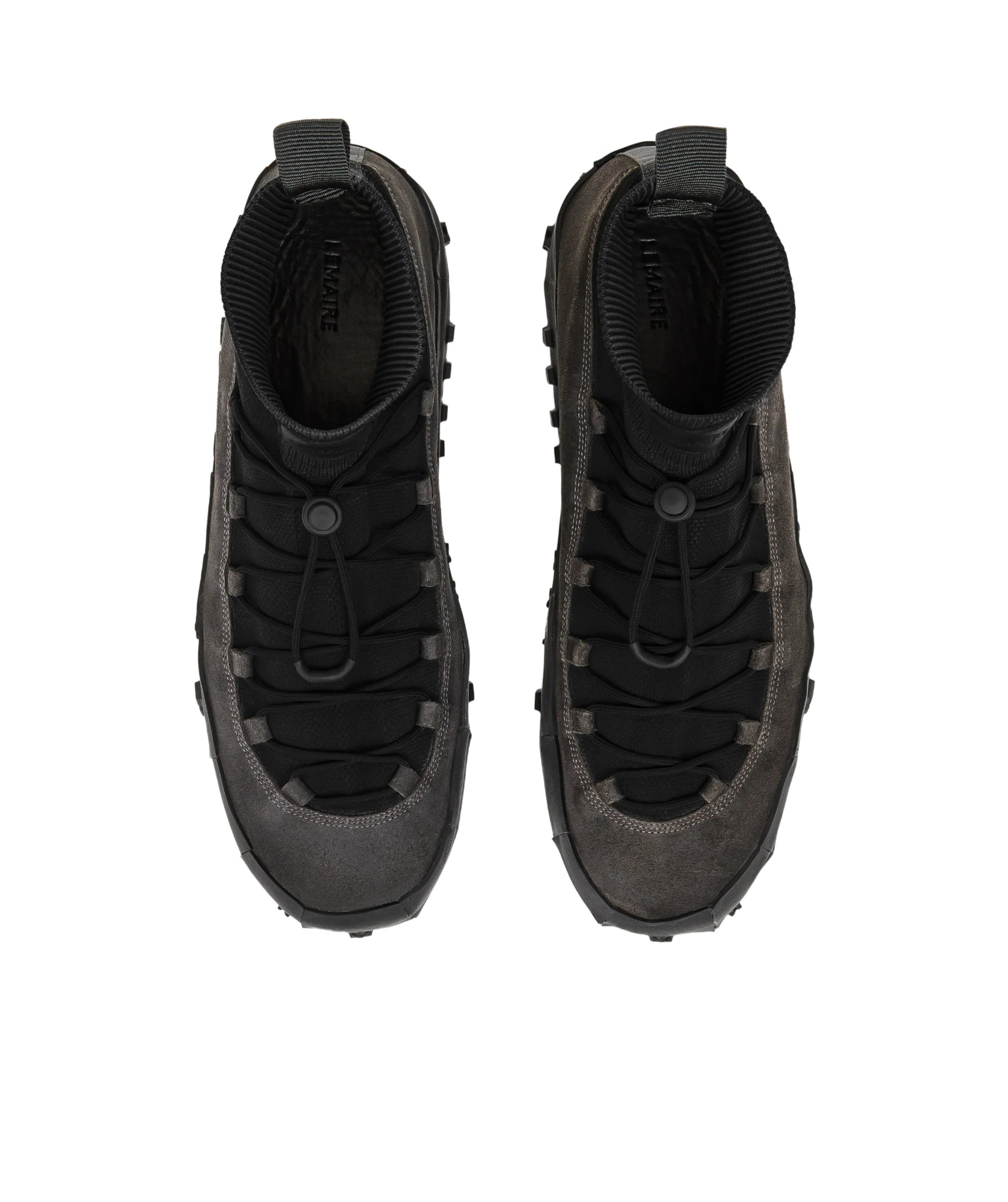 Lemaire Black Vibram Wrap On Sneakers In Black