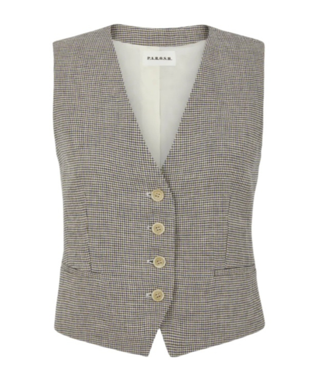 P.a.r.o.s.h Pied De Poule Gilet