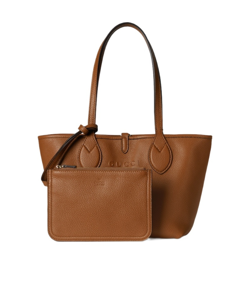Gucci Totissima Small Reversible Tote Bag In Brown