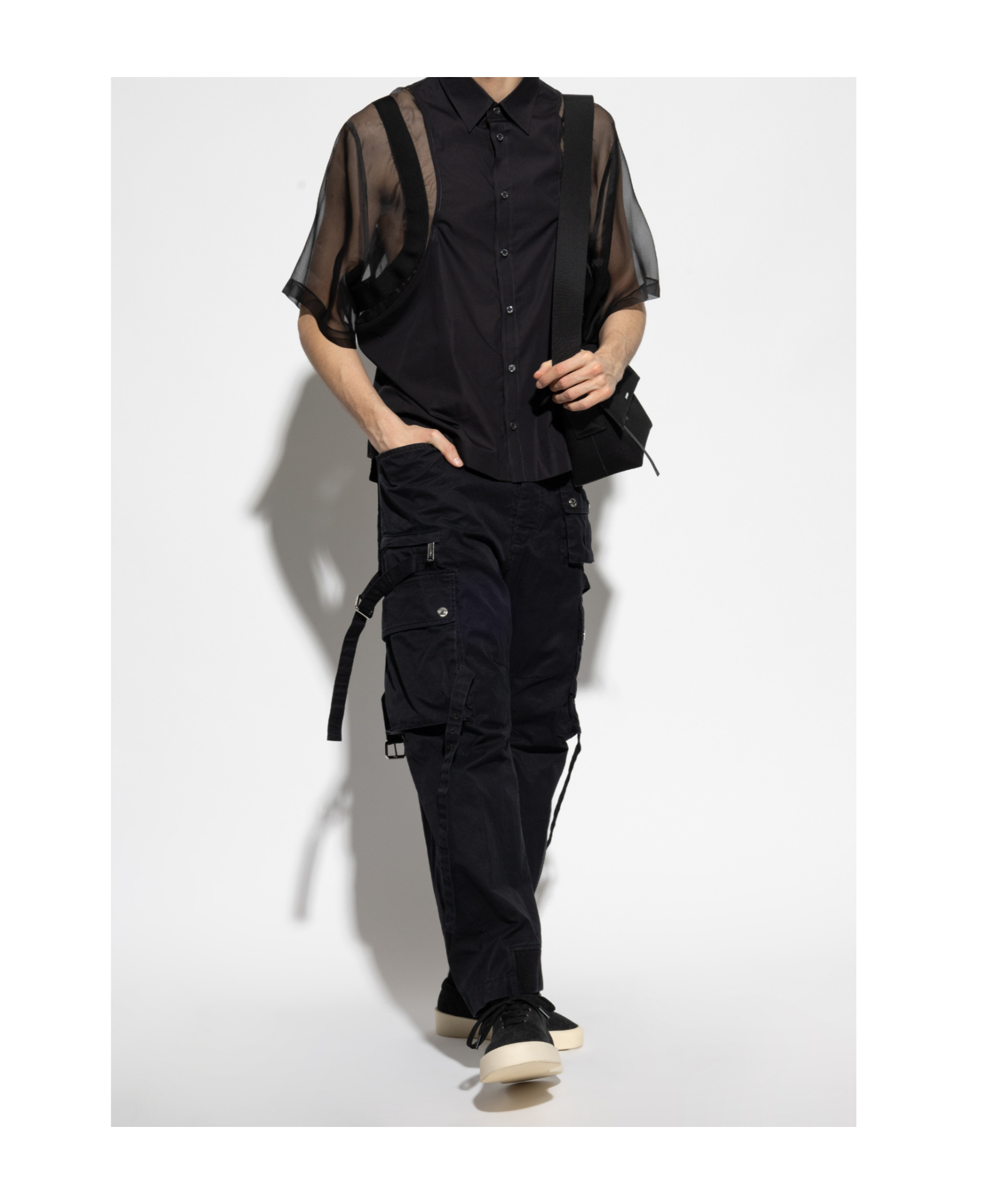 Dsquared2 Work Casual Pants In Black