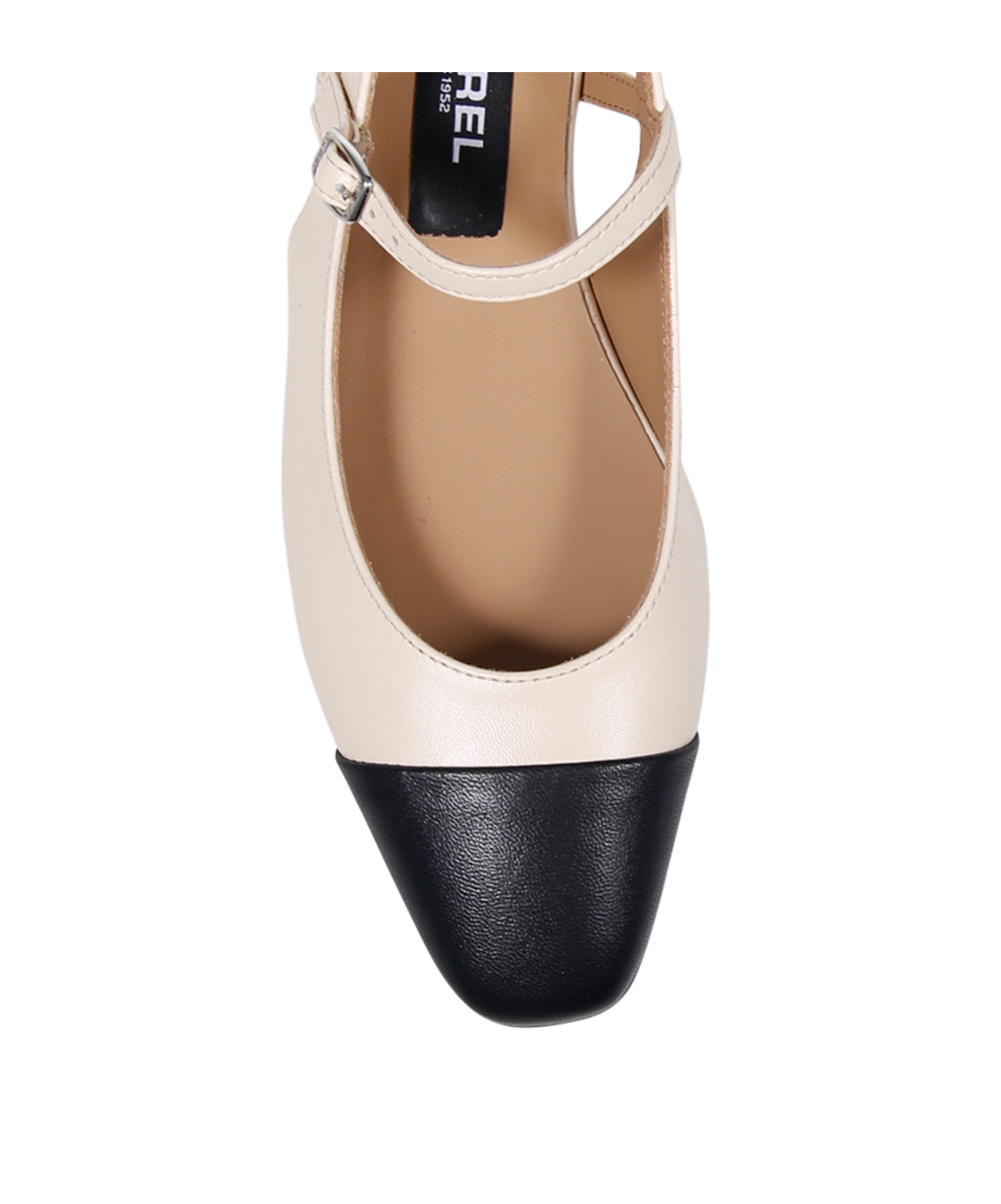 Carel Paris Leather Oceano Slingback Sandals 20 In White