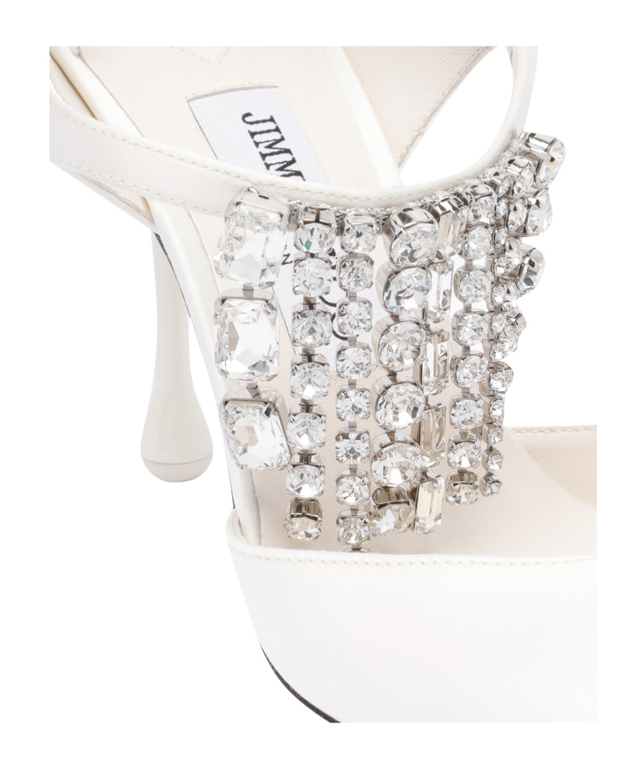 Jimmy Choo Verity95 High-heeled Sandals In White