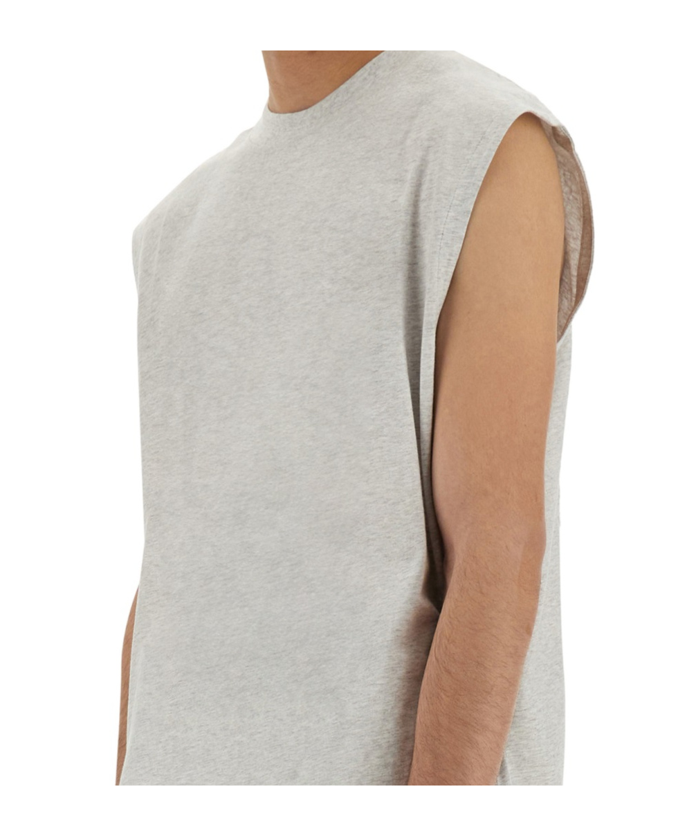 Represent Sleeveless Pullover Sweater Vest In White
