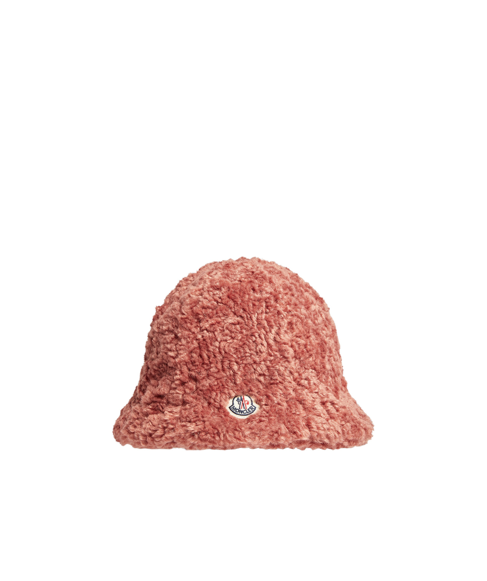 Moncler Teddy Bucket Hat In Pink
