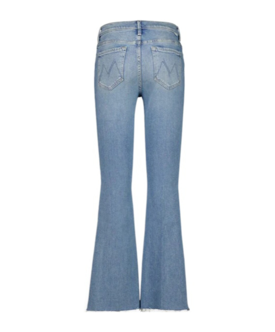Mother Belt Loop Jeans In Blue