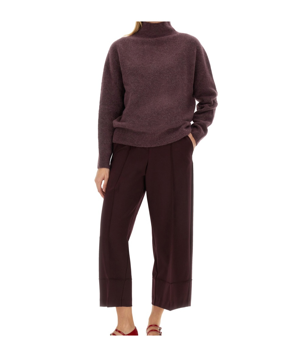 Alysi Turtleneck Shirt In Red