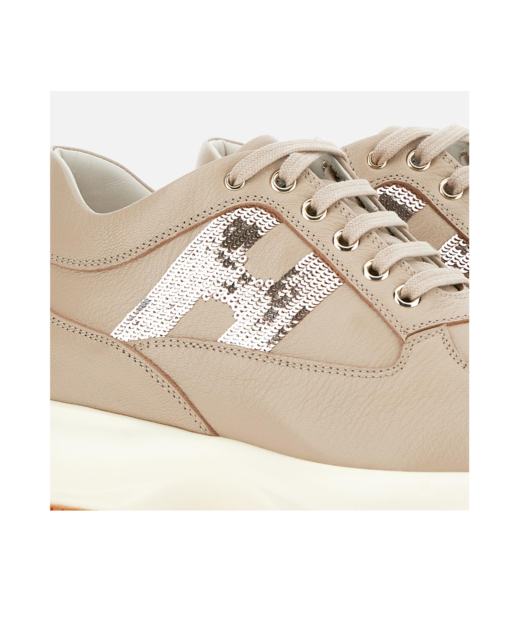 Hogan Low-top Sneakers In Nude