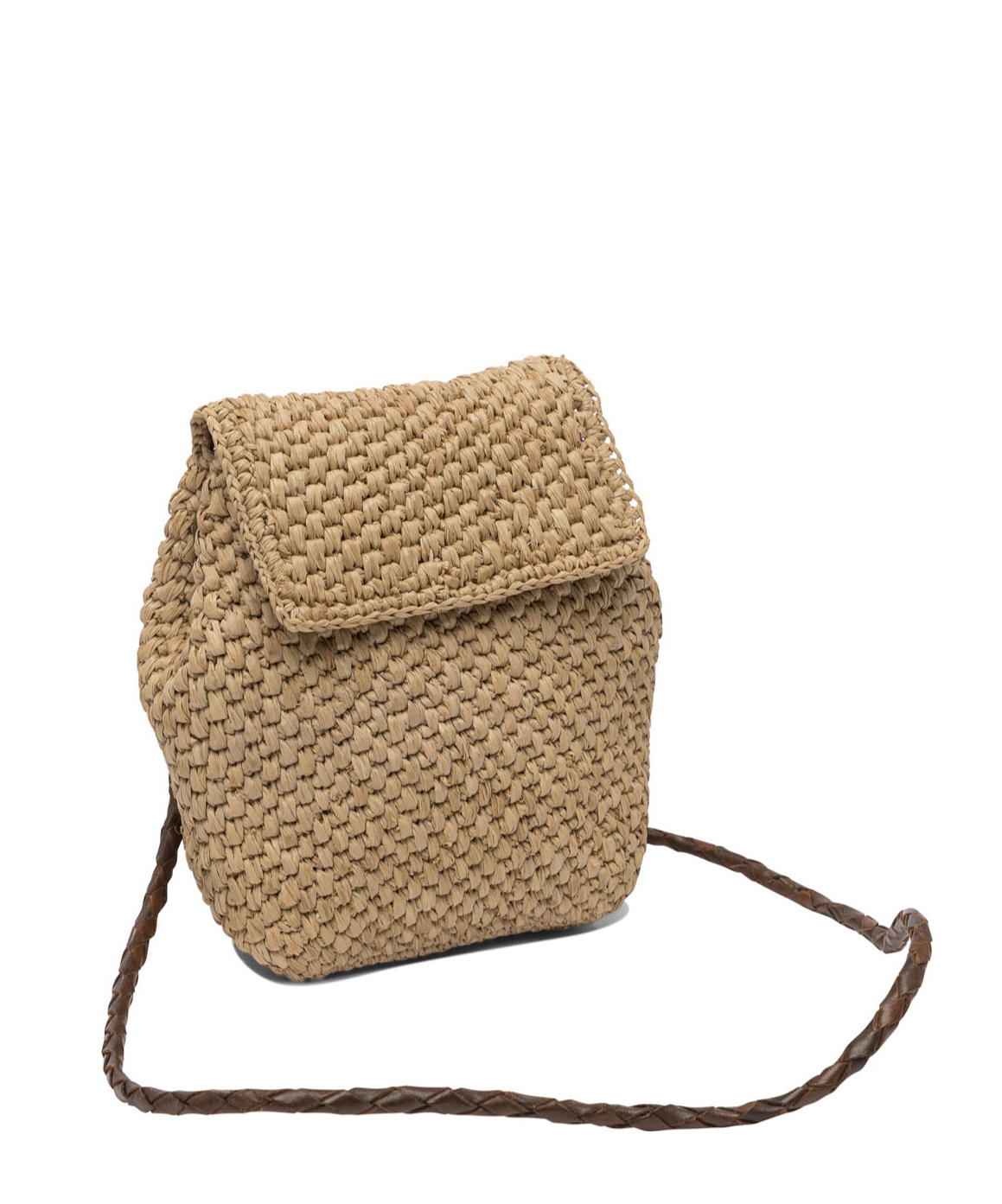 Ibeliv Flip Shoulder Bag In Nude