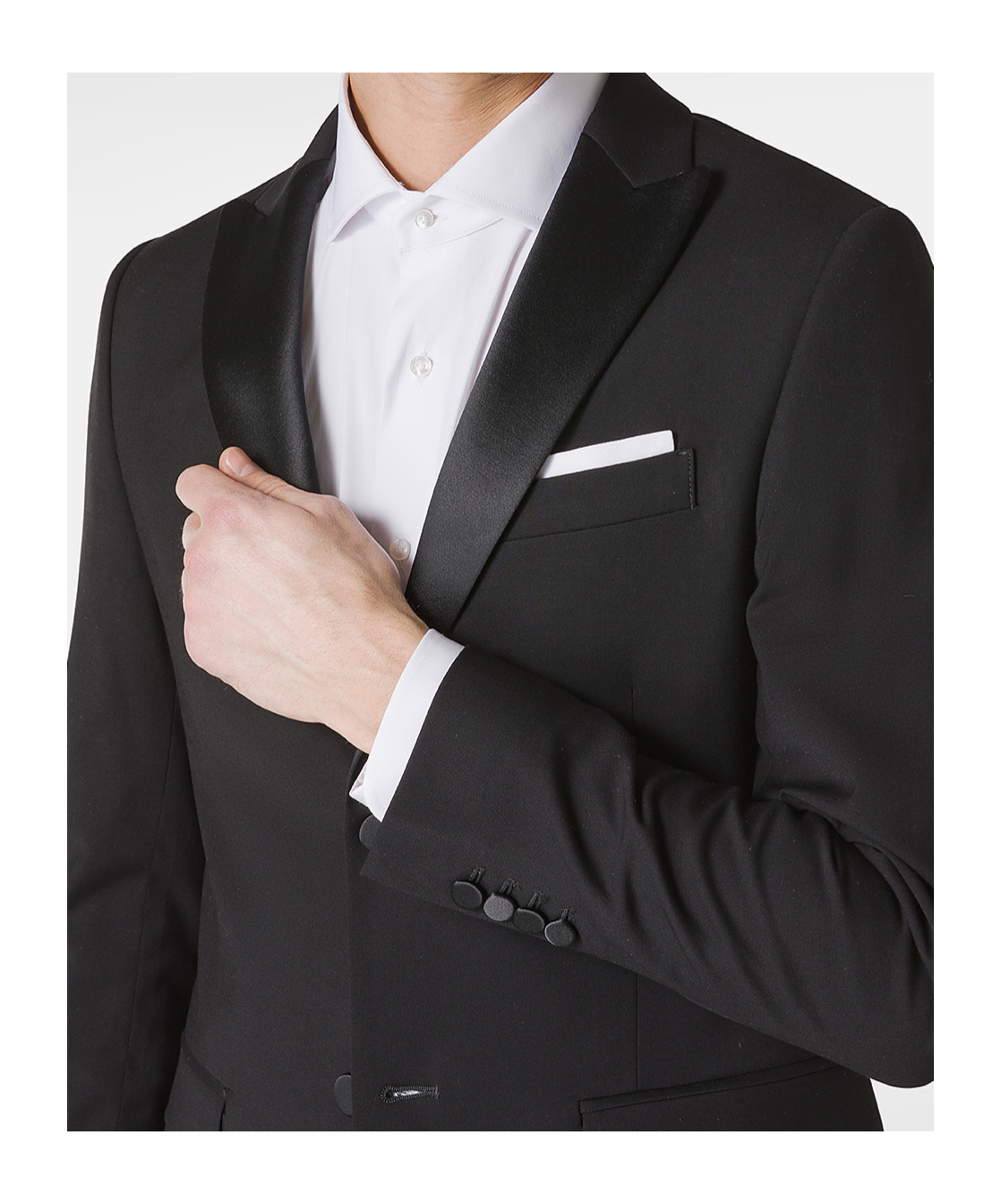 DANIELE ALESSANDRINI LONG-SLEEVED SUIT COAT