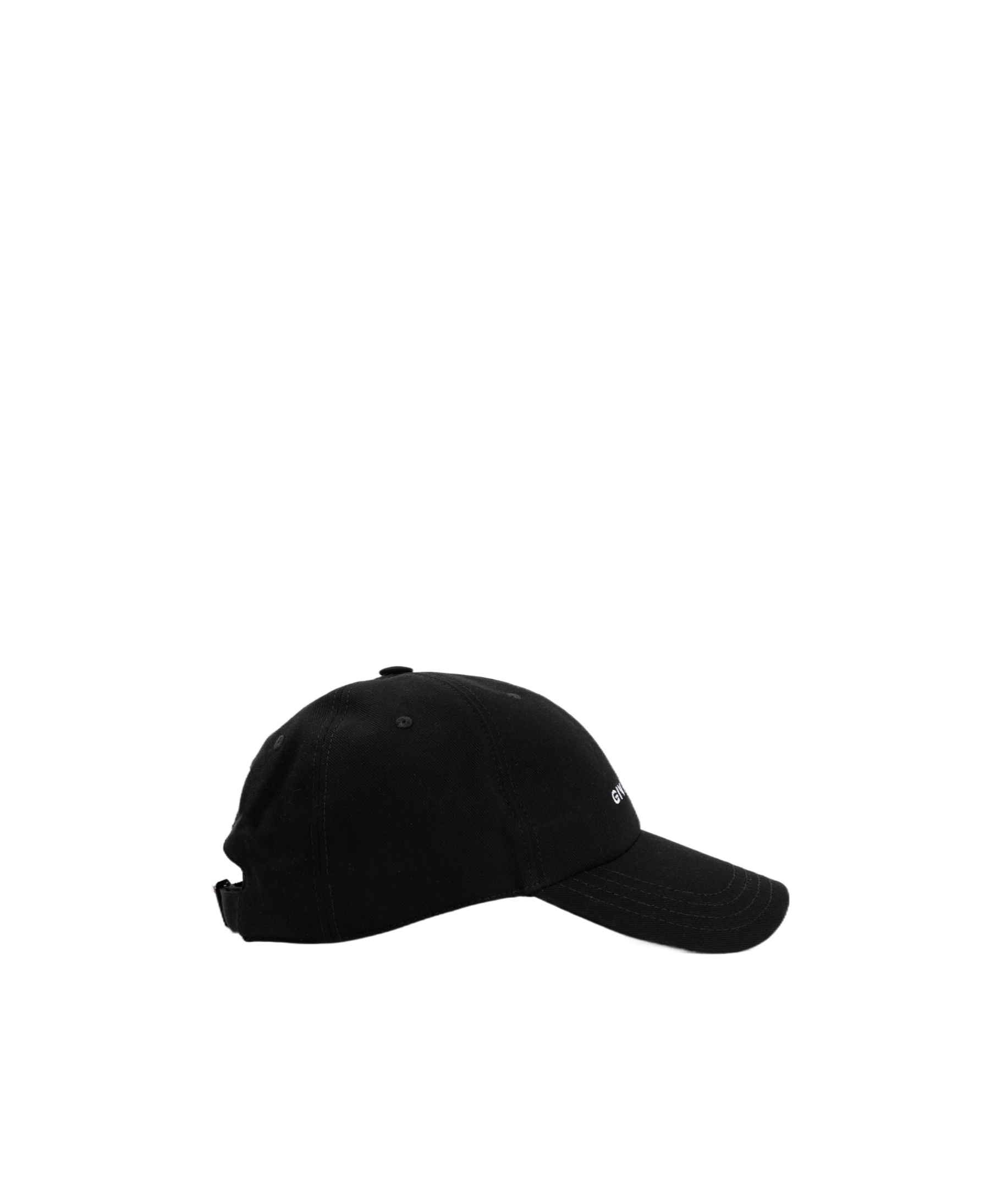 Givenchy Logo Embroidered Baseball Cap In Black