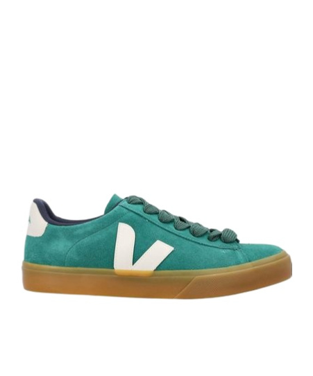 Shop Veja Campo Bold Sneakers In Green