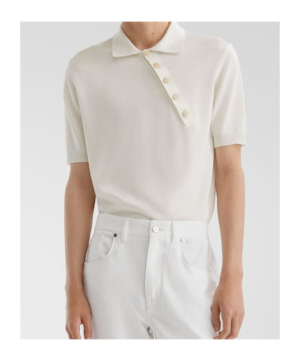 Fendi Polo Shirt In White