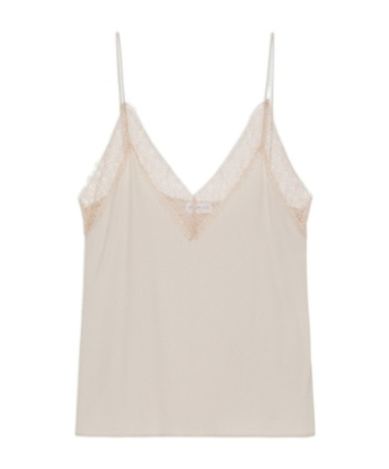 Marella Silk-blend Camisole Top In Neutral