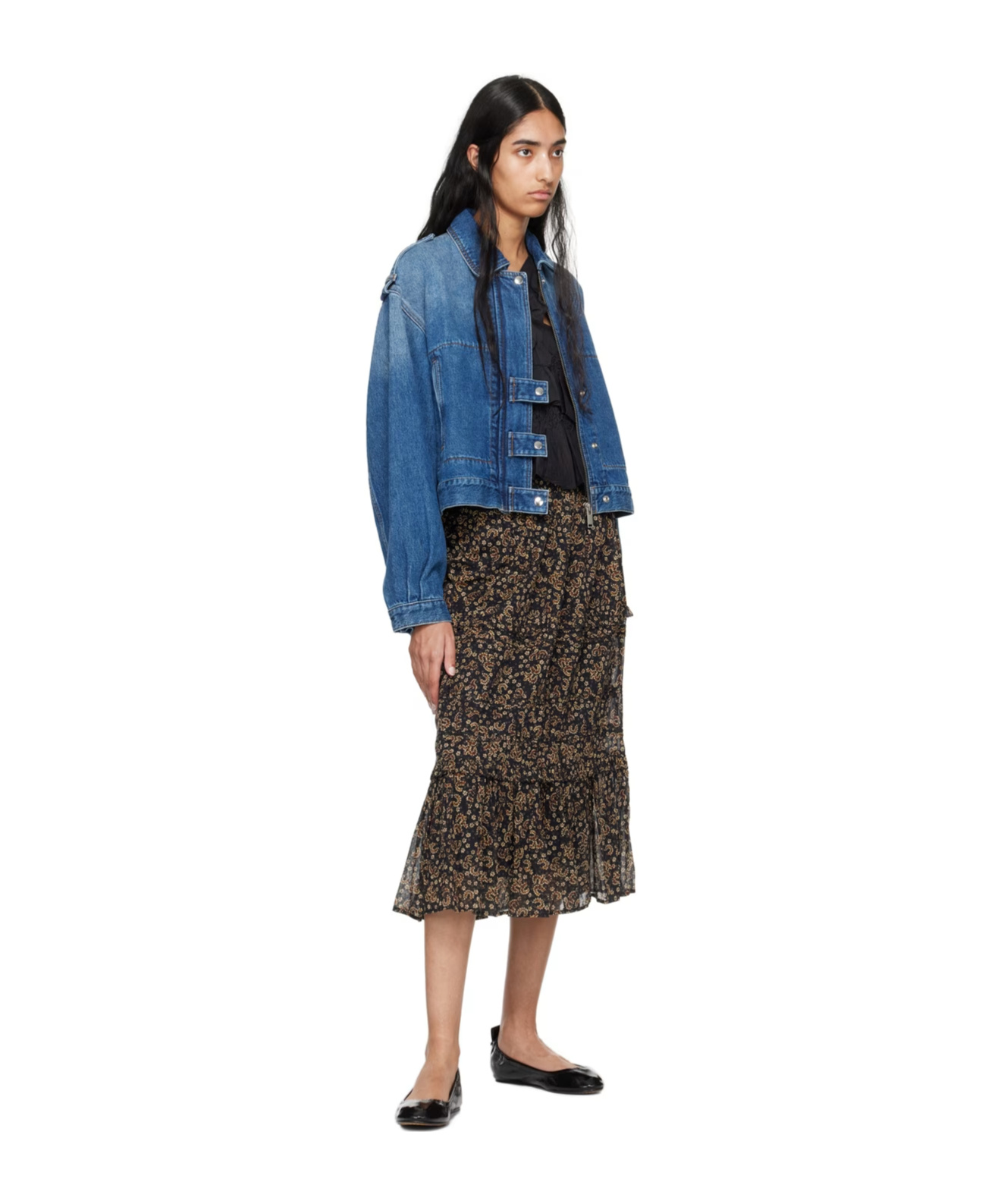 Isabel Marant Étoile Julie Denim Jacket In Blue