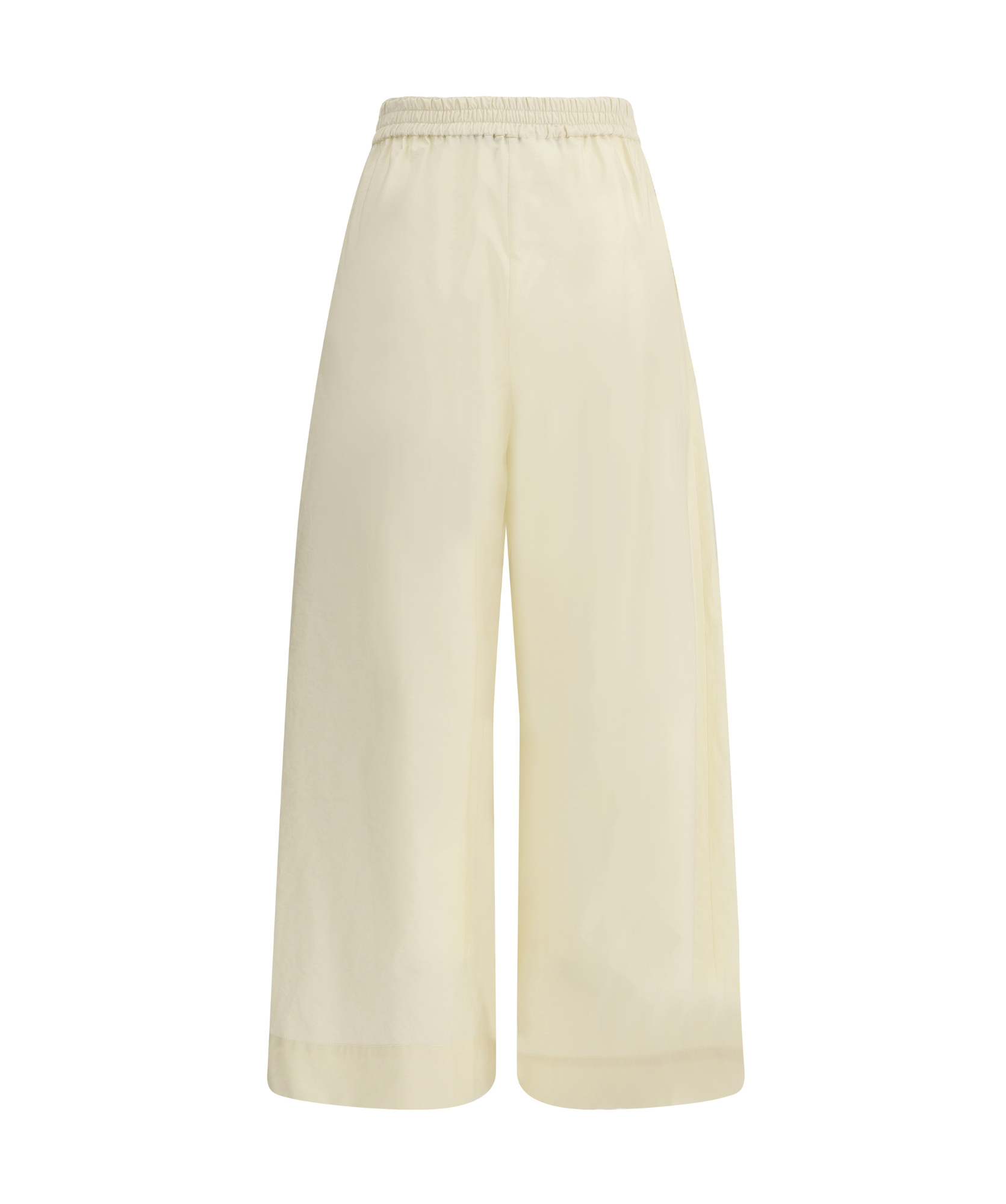Fabiana Filippi High Waist Wide-leg Trousers In Nude