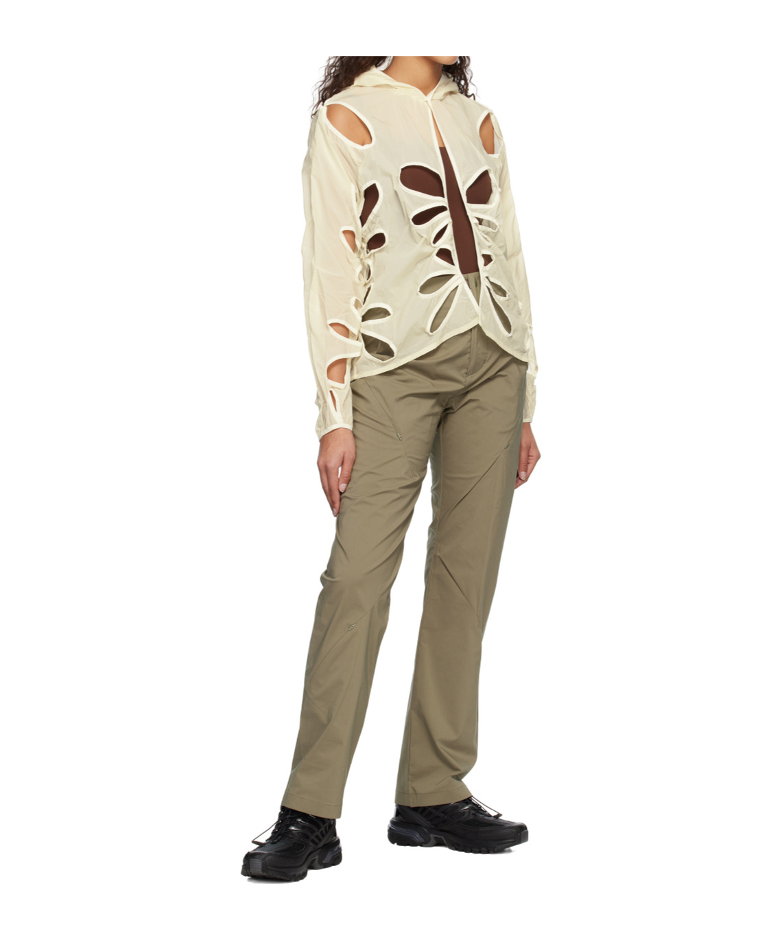 Post Archive Faction (paf) Green Technical Trousers In Green