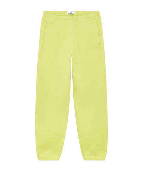 Stone Island Drawstring Sweatpants In Yellow