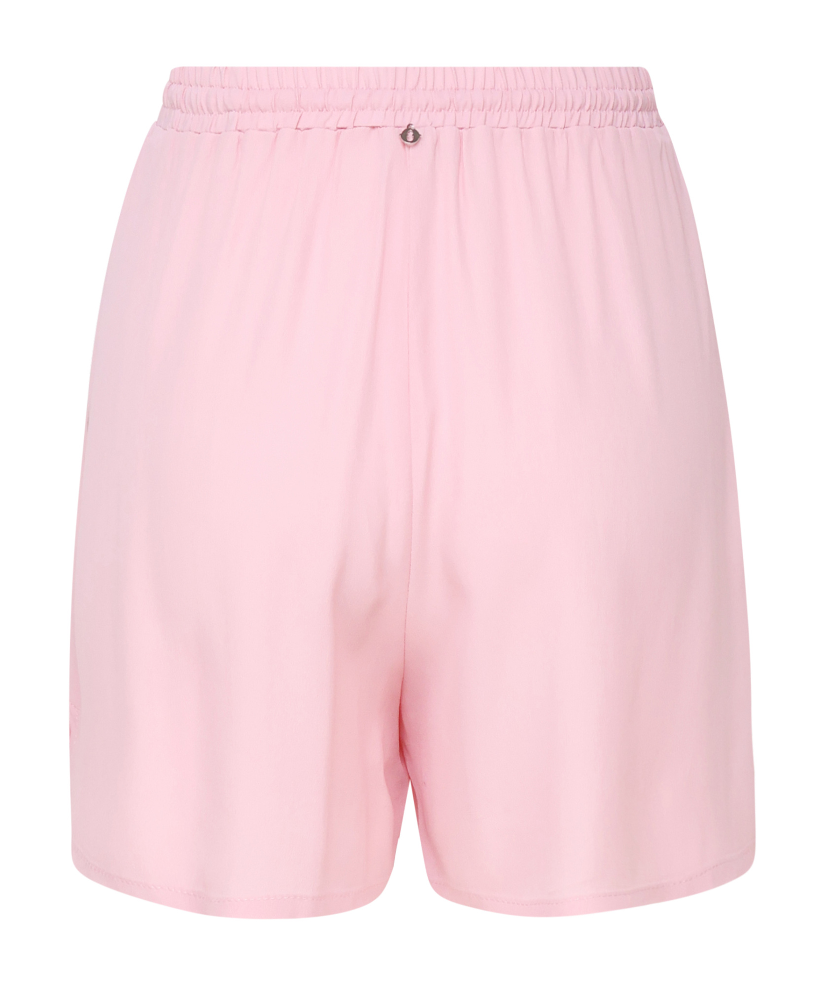 Ottod'ame Elastic-waist Drawstring Mini Shorts In Pink