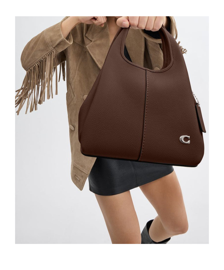 Coach Lana Shoulder Bag 23 In Brown