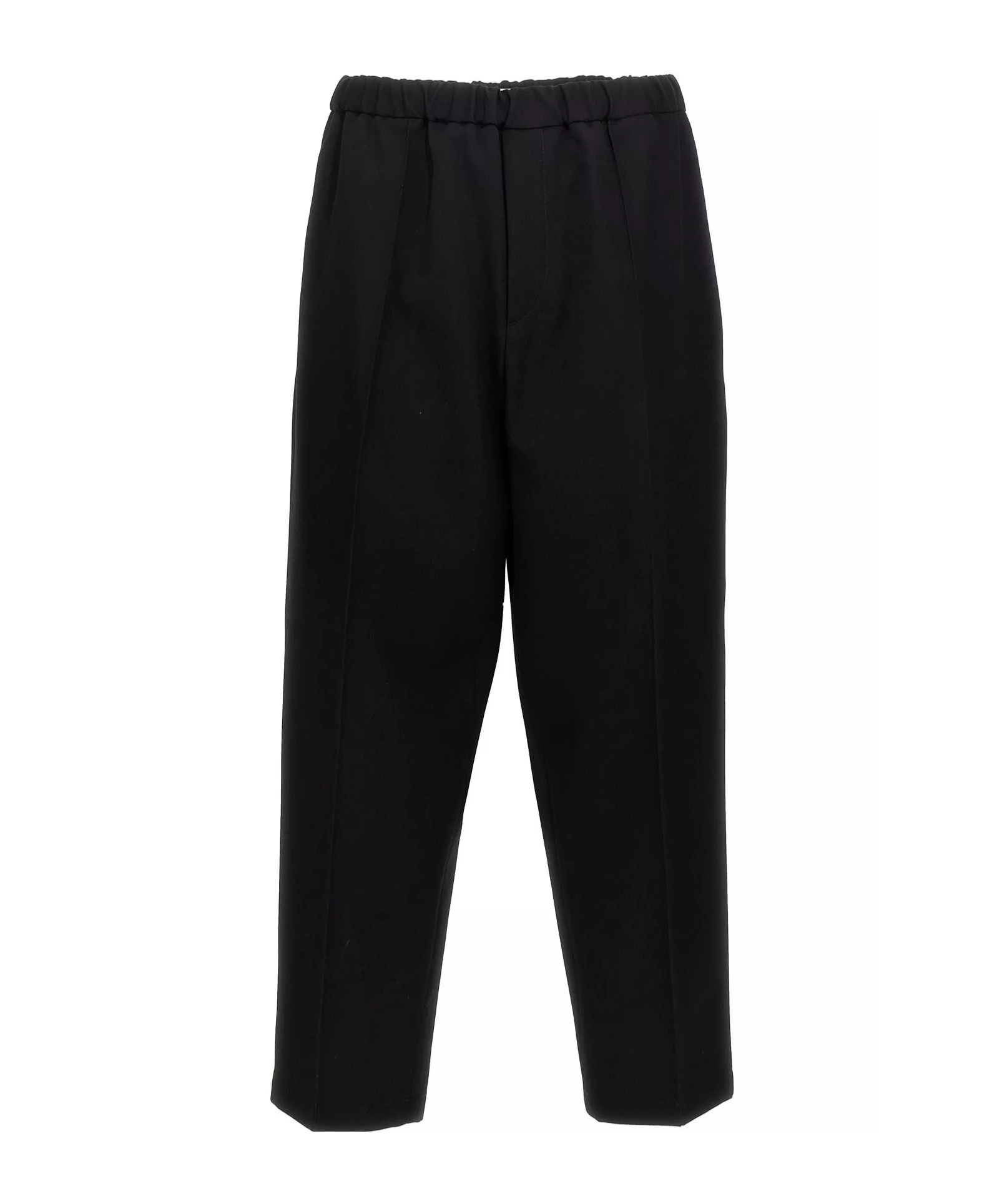 Jil Sander Tapered Trousers In Wool Gabardine