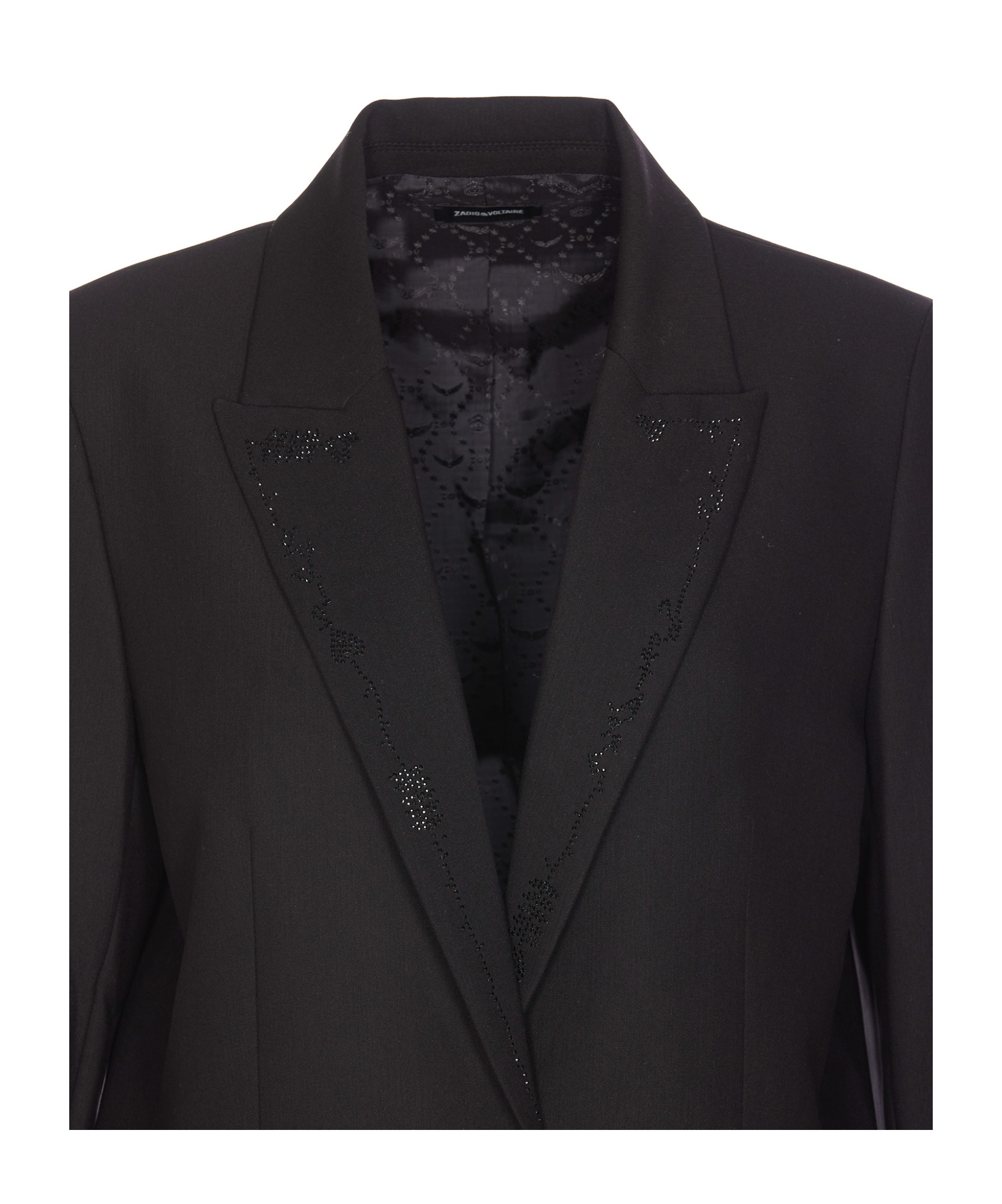 ZADIG & VOLTAIRE ZADIG  VOLTAIRE VIVA STRASS BLAZER