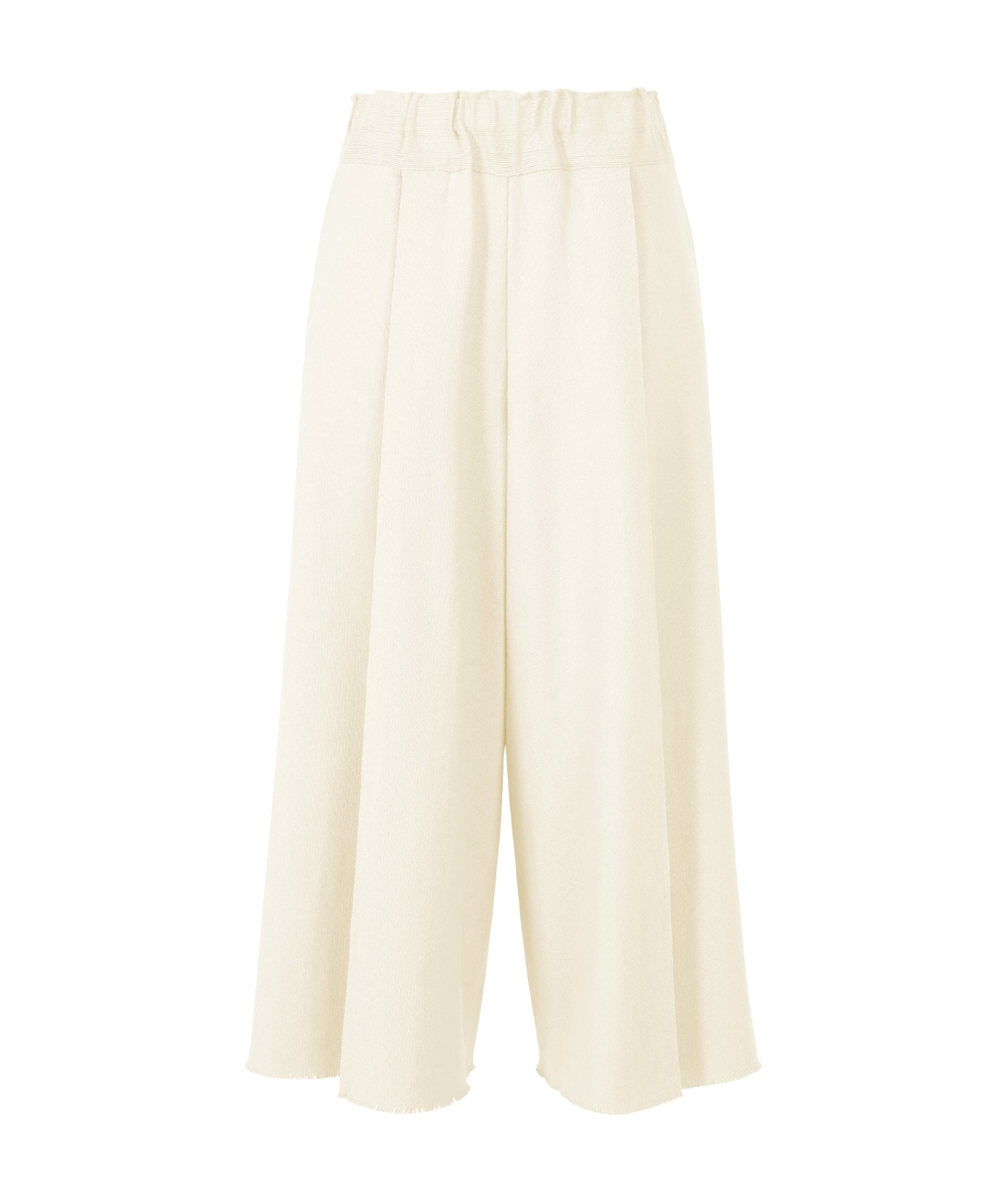 Shop Issey Miyake Champagne Pleated Pants In White