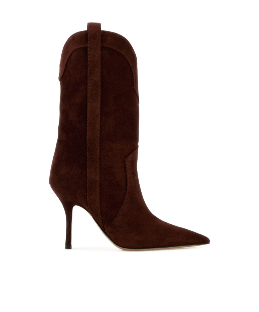Shop Paris Texas 95mm Paloma Boots In Brown