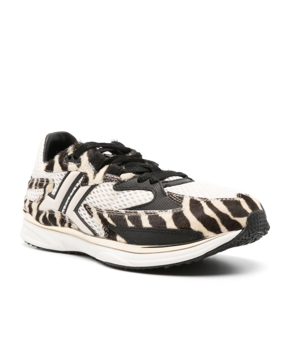 Lanvin Laced Sneakers In White