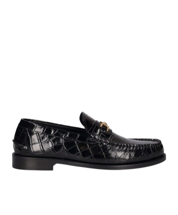 Versace Round Head Loafer Shoes