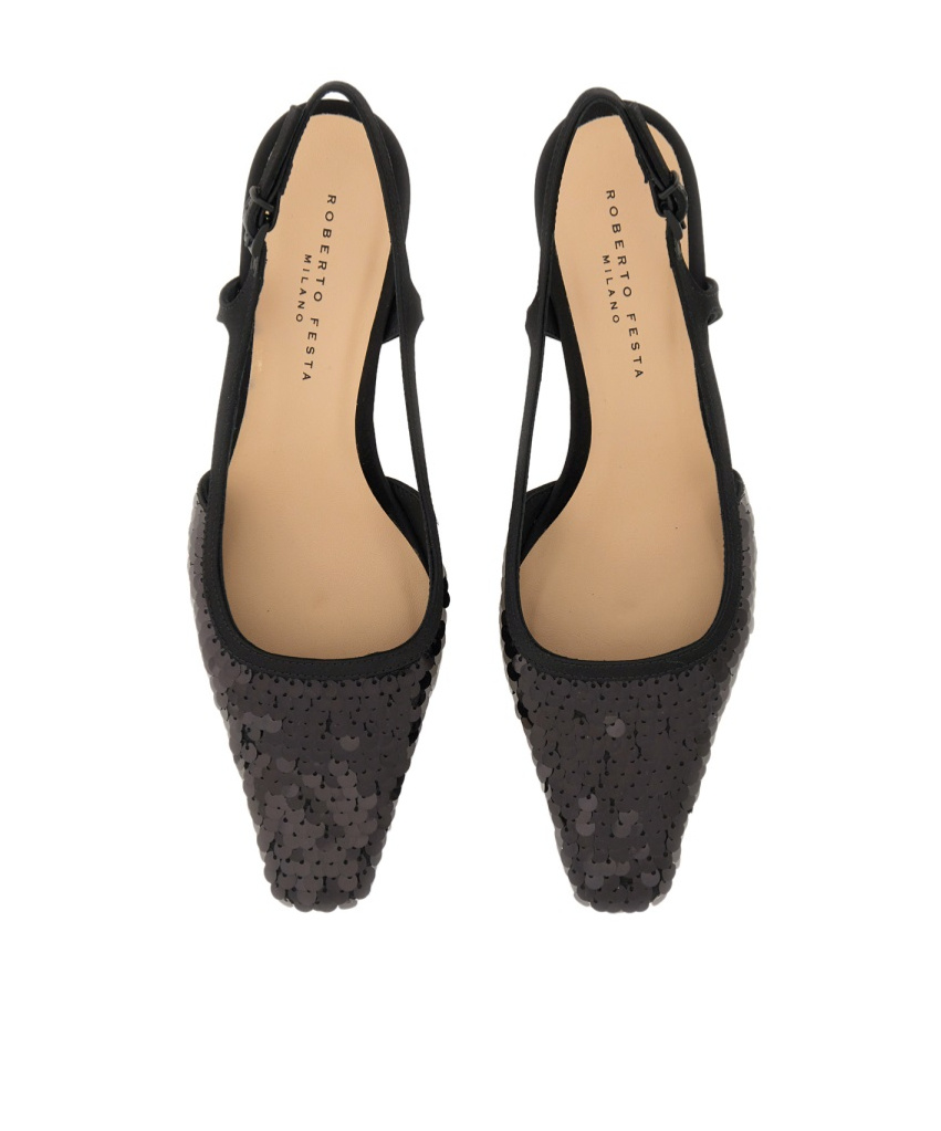 Shop Roberto Festa Slingback Siviglia Pumps In Black